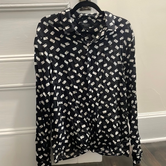 All Saints Other - Mens All Saints casino dice button down